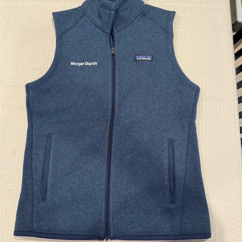Patagonia Navy Fleece Outerwear